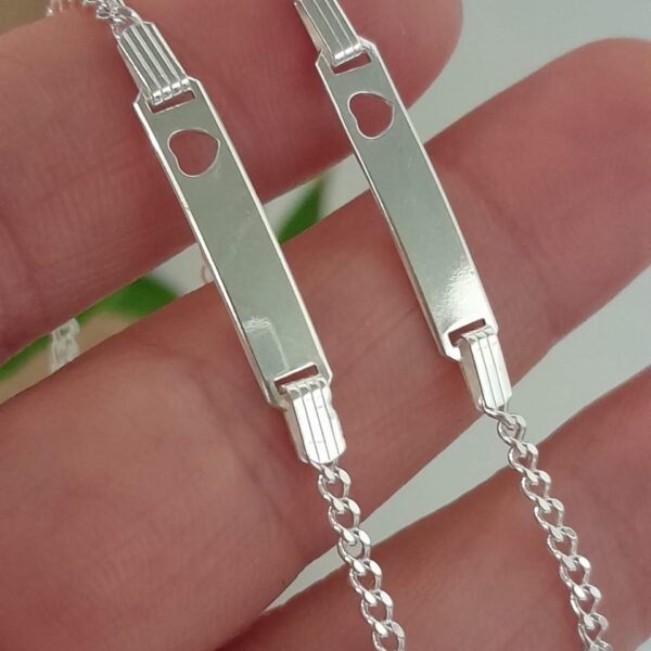 Pulsera italiana de identidad para niño