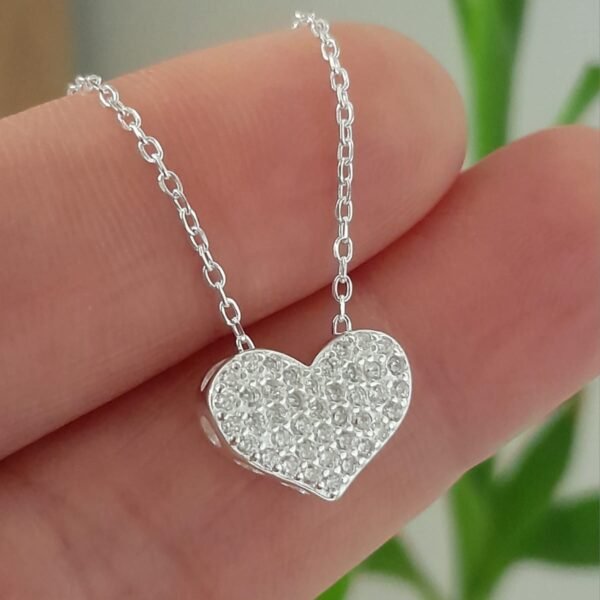 Conjunto italiano corazon con cubic