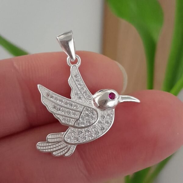Dije italiano colibri con cubic