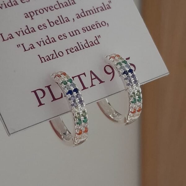 Argolla italiana cubic colores
