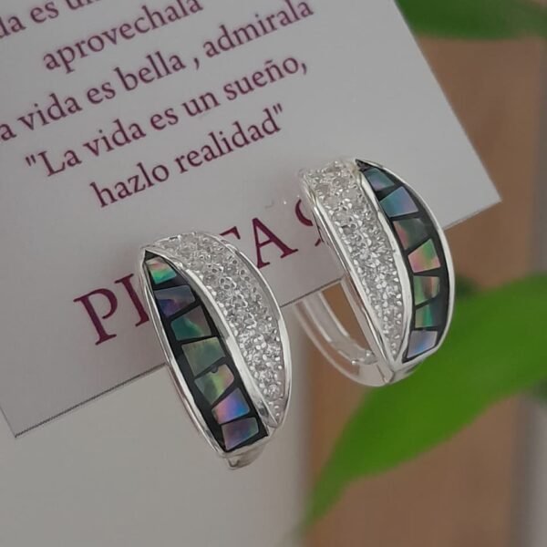 Argolla con nacar aliotti y cubic
