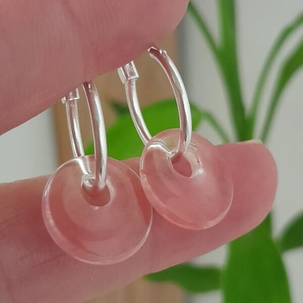 Argolla laminada cuarzo rosa