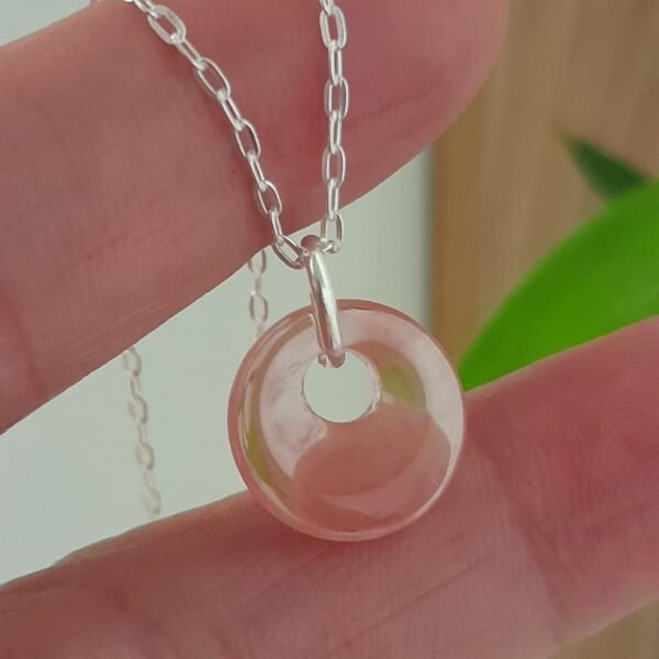 Conjunto laminado cuarzo rosa