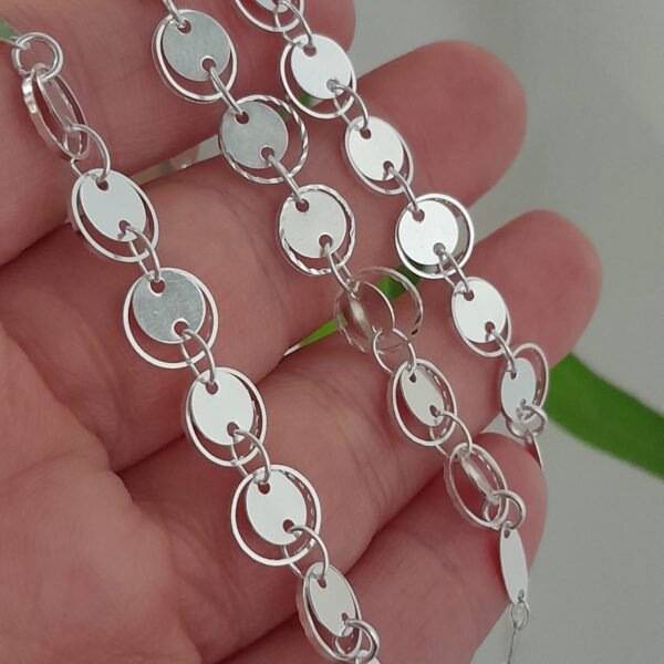 Pulsera laminada diseño espejitos