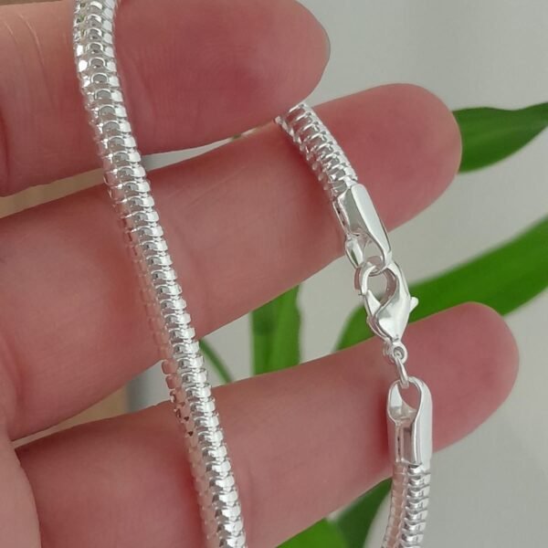 Pulsera laminada tipo cordon gruesa