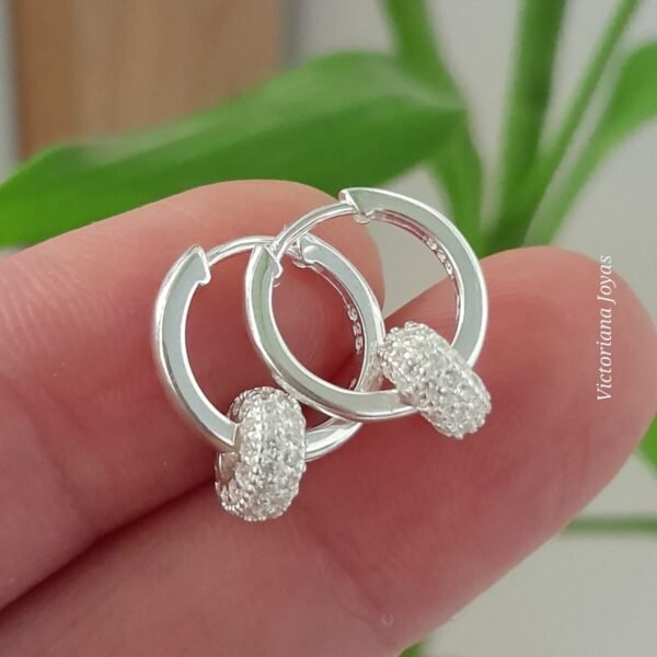 Argolla italiana dona con cubic