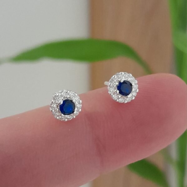 Pasante italiano mini cubic azul