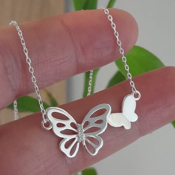 Conjunto italiano mariposa lisa doble